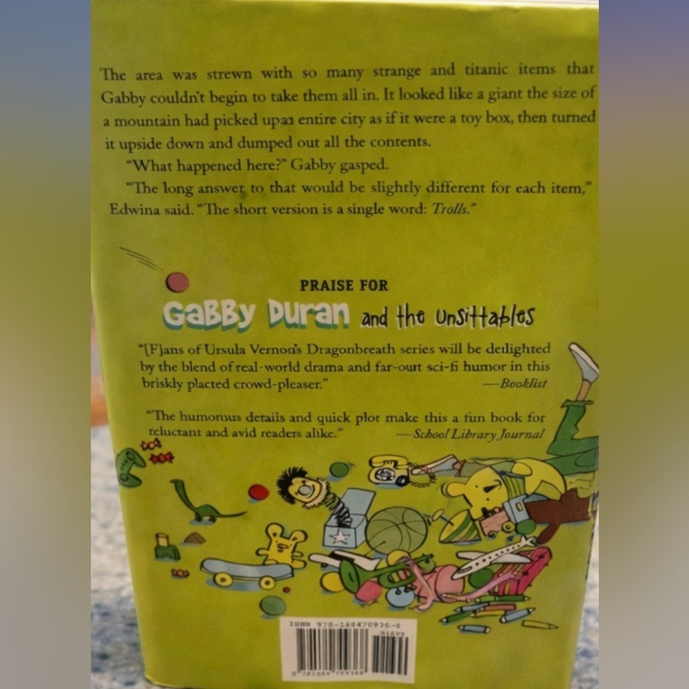 ❤️Gabby Duran & the Unsittables: Troll Control-kids Chapter Book - Picture 4 of 4